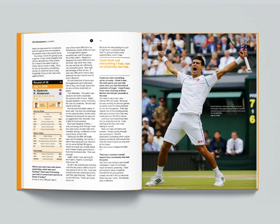 Novak Djokovic 8 Books Set Collection