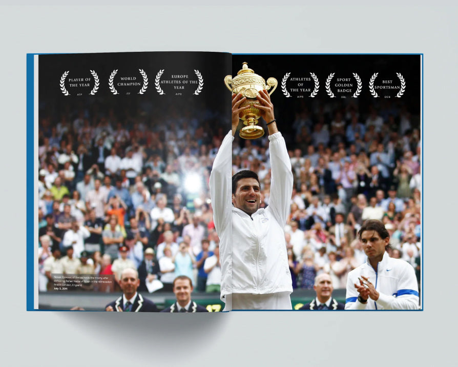 Novak Djokovic 8 Books Set Collection