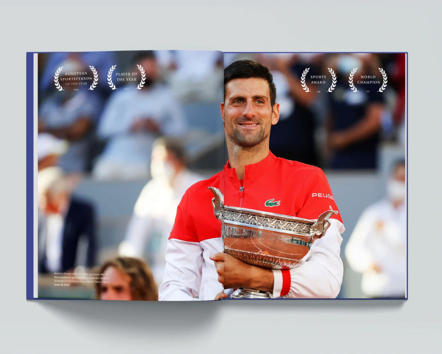 Novak Djokovic 8 Books Set Collection