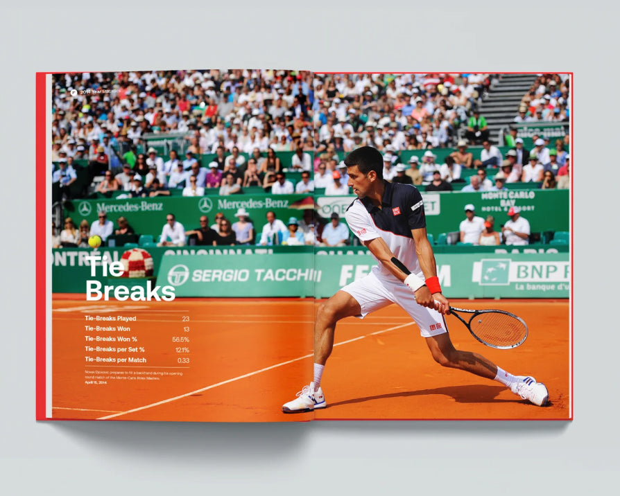 Novak Djokovic 8 Books Set Collection