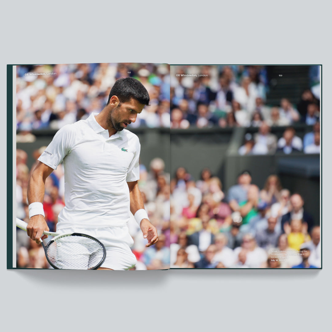 Novak Djokovic 2023 Season Single Book