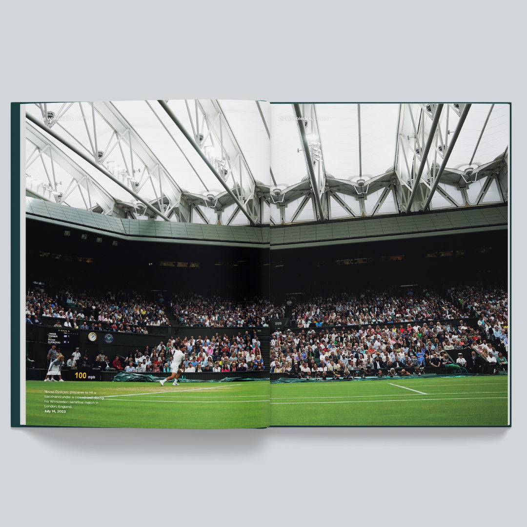 Novak Djokovic 2023 Season Single Book