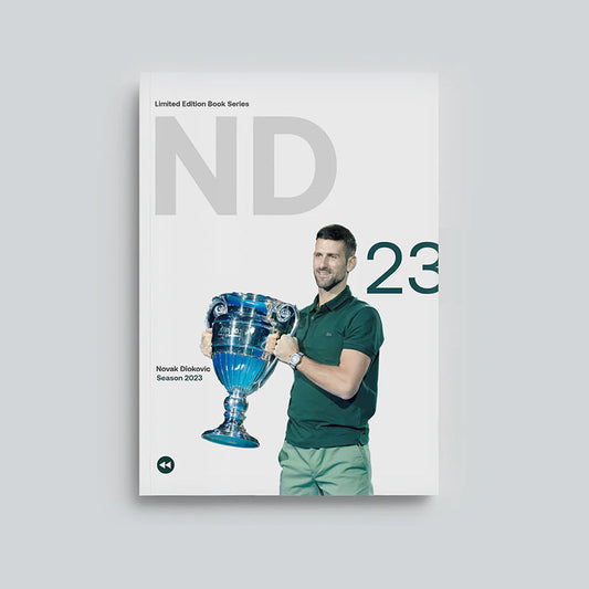 Novak Djokovic 2023 Season Single Book