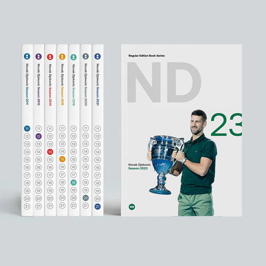 Novak Djokovic 8 Books Set Collection